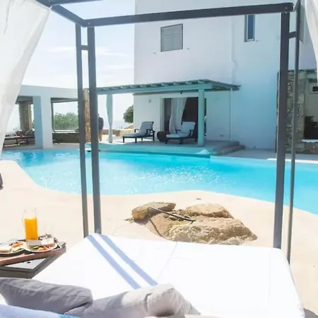 Paradise Estate Mykonos - Views, Party, Memories 2026 לינה וארוחת בוקר פאראגה