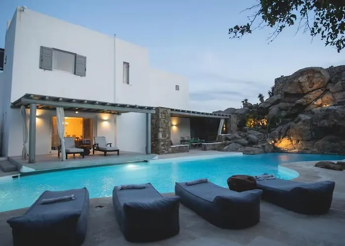 Paradise Estate Mykonos - Views, Party, Memories 2026 ベッド・アンド・ブレックファスト パラガ