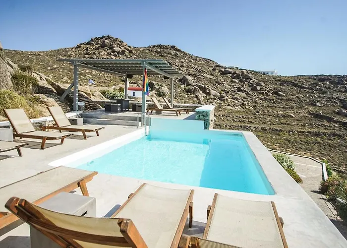 Paradise Estate Mykonos - Views, Party, Memories 2026 ベッド・アンド・ブレックファスト 4*