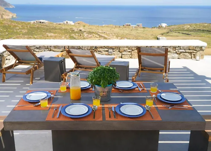 Paradise Estate Mykonos - Views, Party, Memories 2026 ベッド・アンド・ブレックファスト